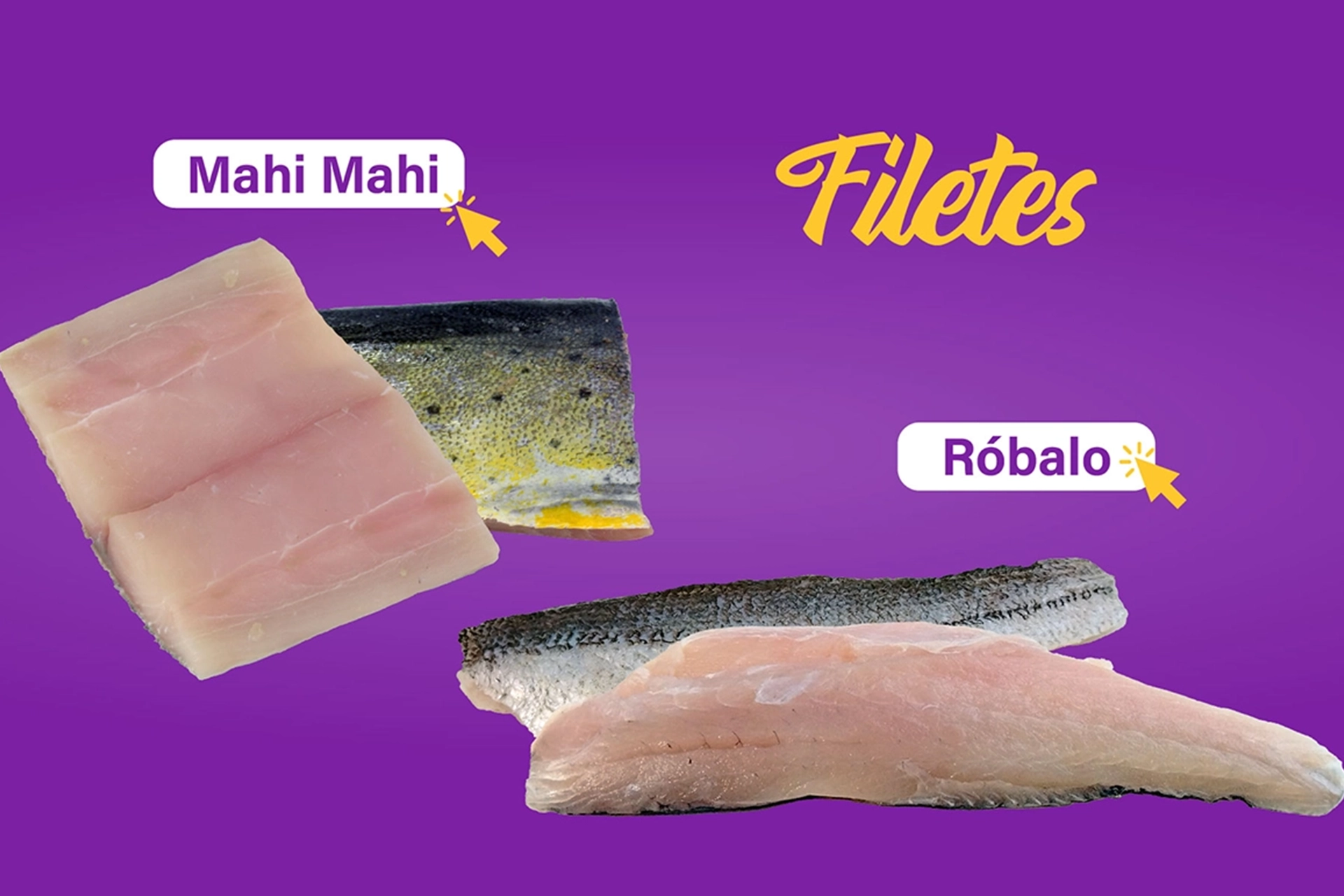 Nueva imagen de empaque de producto mariscos