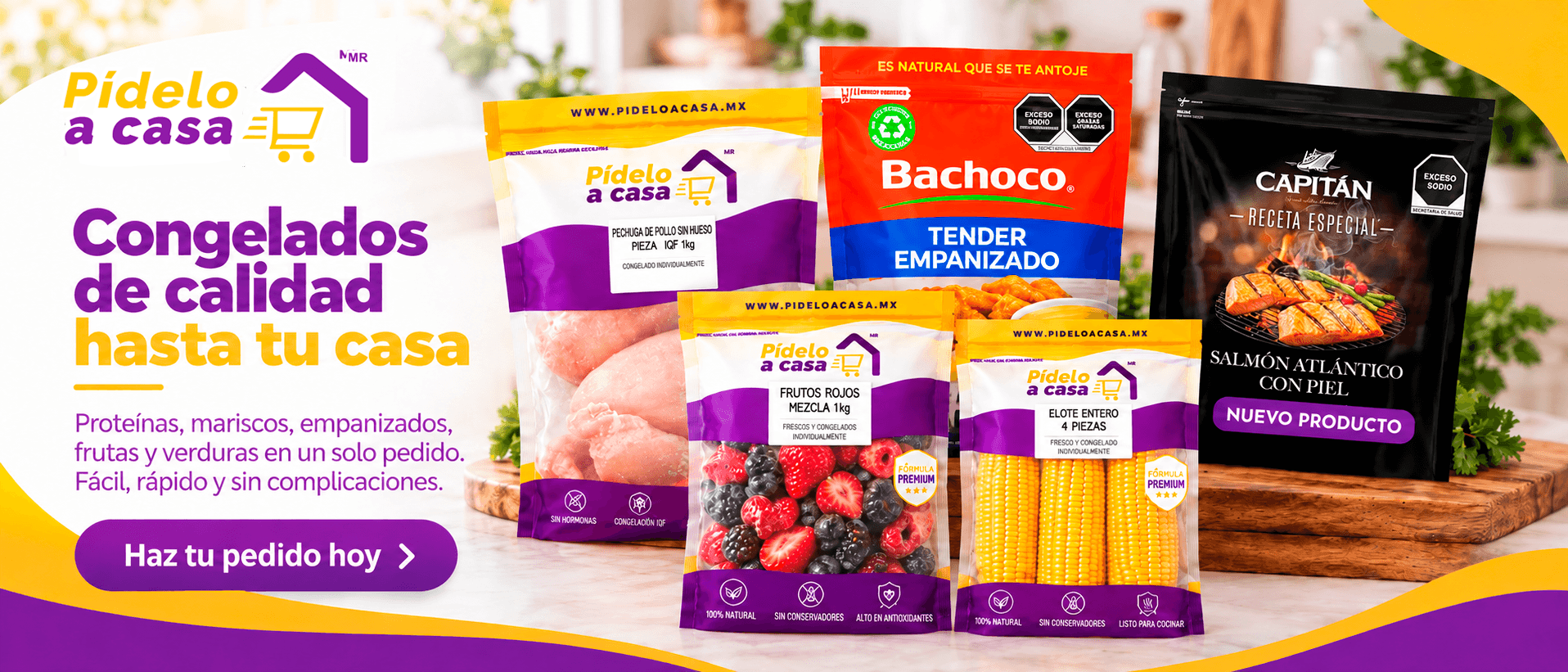 Pídelo a Casa, productos congelados directo a tu hogar